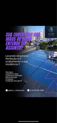 Cobertura de vidro