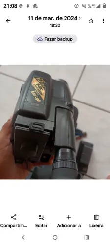 Filmadora JVC Relíquia