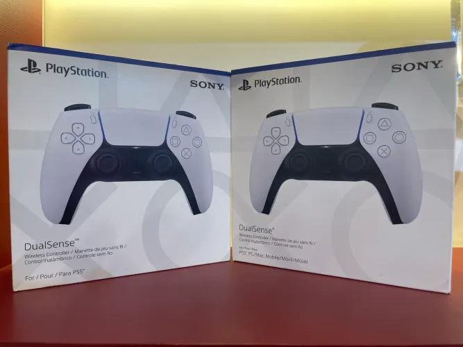 ?controle PS5 Sony dual sense branco ?