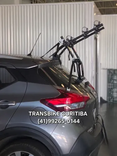 Transbike para 3 Bicicletas no Porta Malas Pronta Entrega em Curitiba