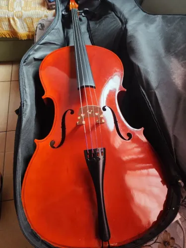 Violoncelo marca Alan 4/4 seminovo