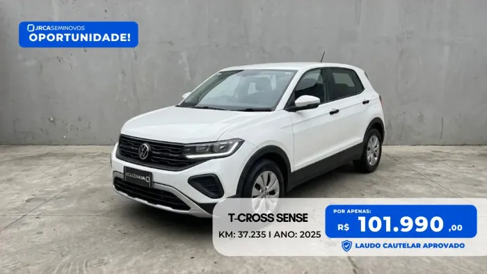 Volkswagen T-Cross Sense 1.0 TSI Flex 5P Aut. 2025