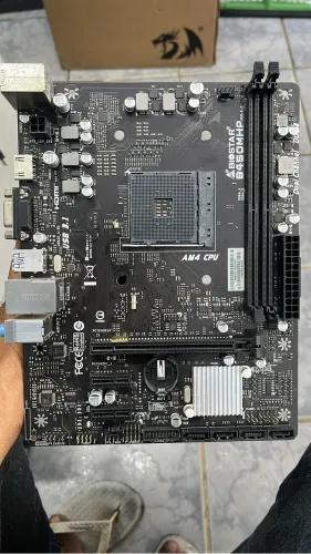 PLACA MÃE B450mhp BIOSTAR
