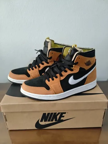 Tenis Nike Air Jordan 1 Zoom Monarch Orange - 42