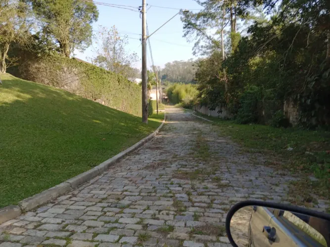 TERRENO  EM CONDOMÍNIO FECHADO<br>Ribeirão Pires - Frente para Represa