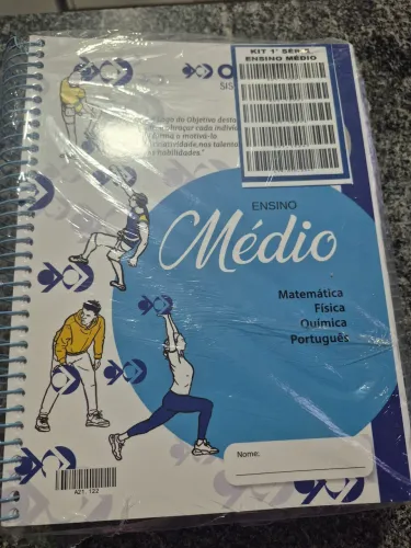 LIVROS COLÉGIO OBJETIVO - 1o série Ensino Médio  - 2o  e 3o BI  NOVOS!
