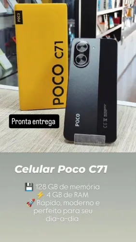 Vendo celular  poço 70 128gh