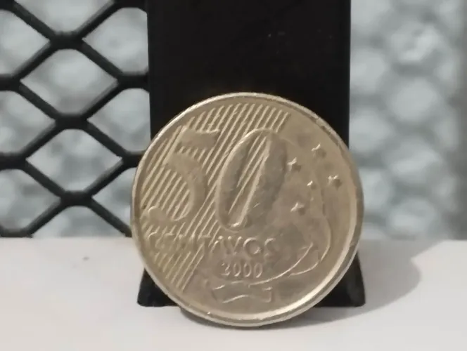 Moeda de 0,50 centavos anos 2000 , item 2