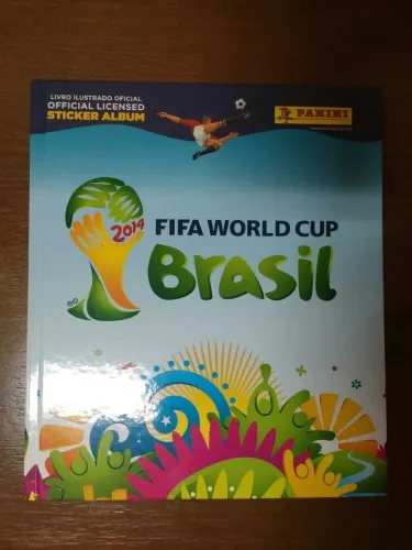 Álbum Copa do Mundo Panini Capa Dura 2014