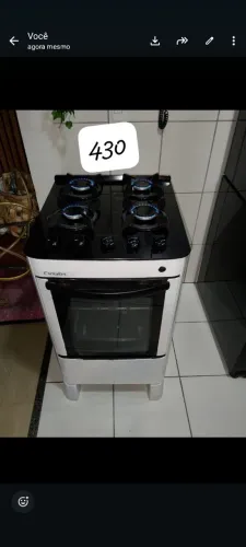 Fogão de vidro tipo cooktop