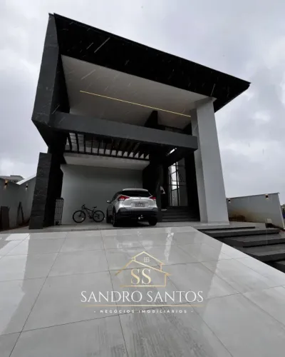 Casa de Alto Padrão Nova | 4 Suítes | 245m² | Reserva do Atlântico