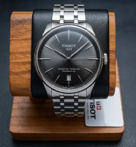 Relógio Tissot Chemin Des Tourelles Automático Novo