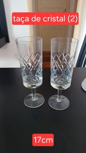 Taças de cristal