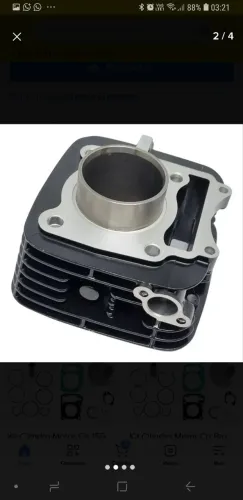 Kit cilindro apache TVs 150 original 