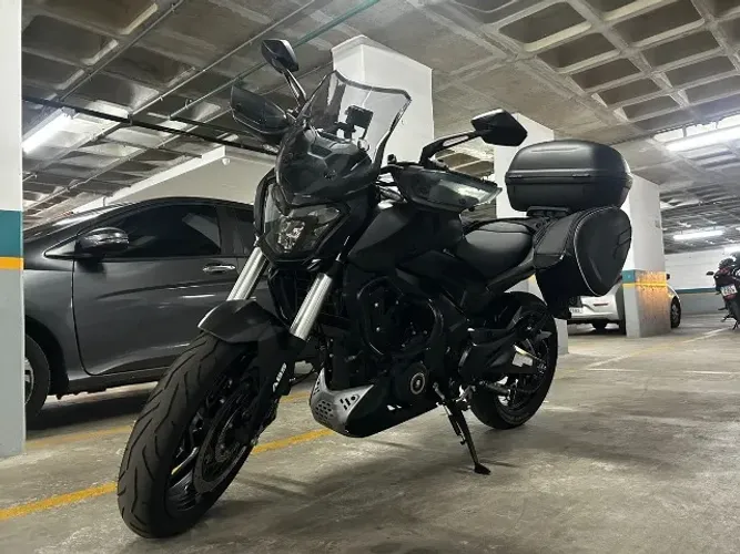 Bajaj Dominar 400 - 2025 - 6.000 km - Único Dono - IMPECÁVEL - Com Alforjes e Baú