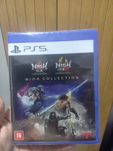 Lacrado Nioh Collection PS5 mídia física (Nioh 1, Nioh 2) 