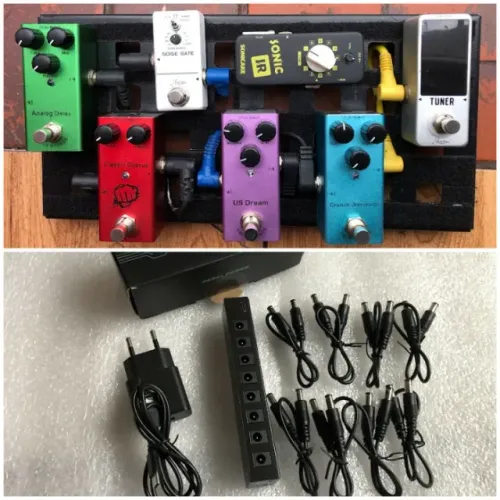Set de Pedais p/guitarra parcelo no Olxpay/ML (avalio Troca no Set Completo)