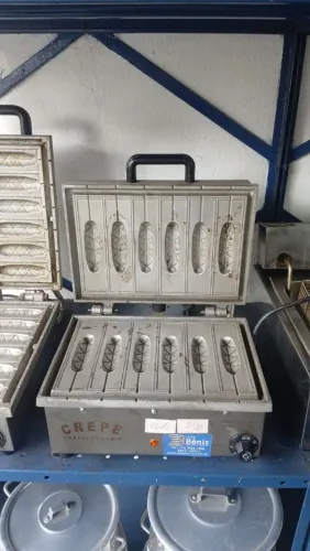 Máquina para crepe no palito