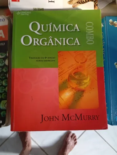 2 livros de química orgânica baratos veja fotos