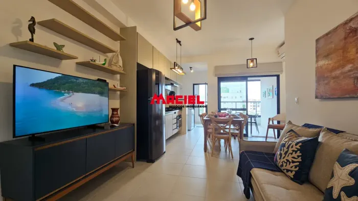 APARTAMENTO MOBILIADO À VENDA - CONDOMÍNIO VILLA MARANELLO - ITAGUÁ - UBATUBA
