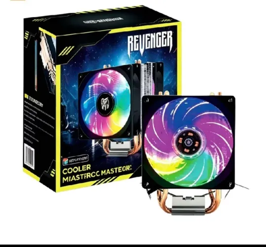 Cooler Processador Fan Duplo RGB 120W Direct Touch G-VR343 Intel AMD aceito propostas