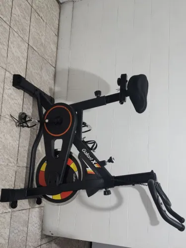 Bicicleta Ergométrica Gallant Elite X Spinning (Roda de Inércia 8kg) Suporta até 110kg