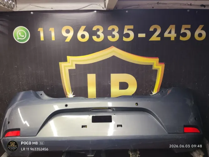 Parachoque Traseiro Renault Sandero 2014 2015 2016 2017 2018 Original