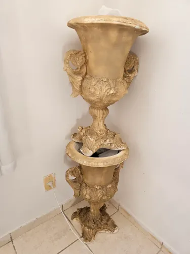 Vasos de gesso