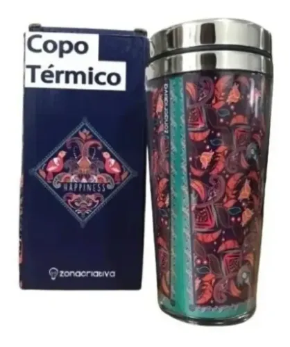 Copo térmico - Happiness