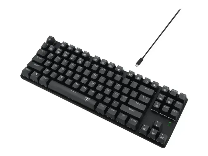 Teclado gamer mecânico T-DAGGER Bora