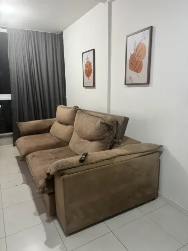 Sofá retrátil e reclinável - 4 lugares