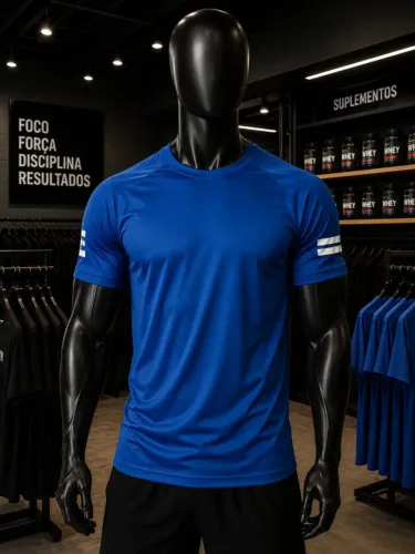 Camisa dryfit treino academia corrida