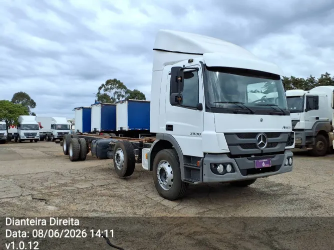 Mercedes-Benz Atego 3030/48 8X2 2022/2022 Vamos Seminovos Chapecó