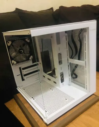Gabinete Pc Gamer com fans + Teclado semi mecanico 