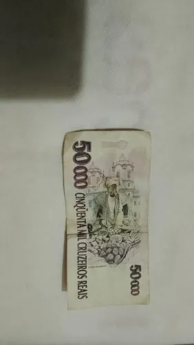 Cédula Rara 50.000 Cruzeiros Reais - Baiana do Acarajé (1994)