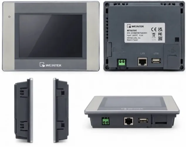 IHM Weintek Touchscreen - Interface Homem-Máquina
