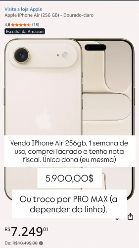 IPHONE 17 AIR 256GB