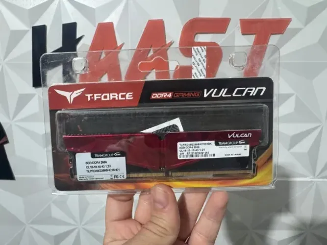 Memória Ram T-Force DDR4 2x8GB 2666Mhz