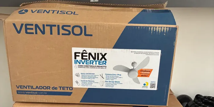 Ventilador de teto Ventisol Fenix Novo