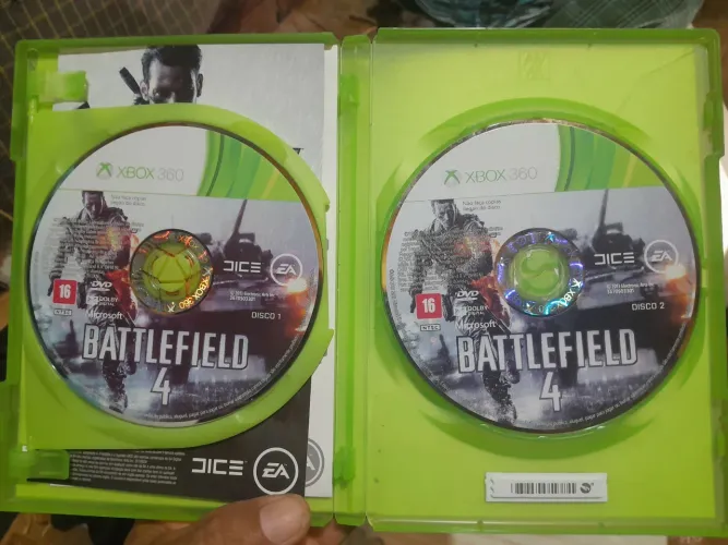 JOGO ? XBOX BATTLEFIELD 4 DISCO DUPLO 