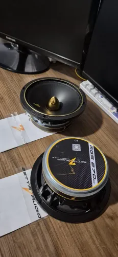 Par De Alto Falante 6 270wrms 4ohms Zetta Audio 540w