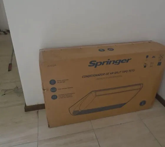 PRA HOJE EVAPORADORA SPRINGER 36 MIL BTUS