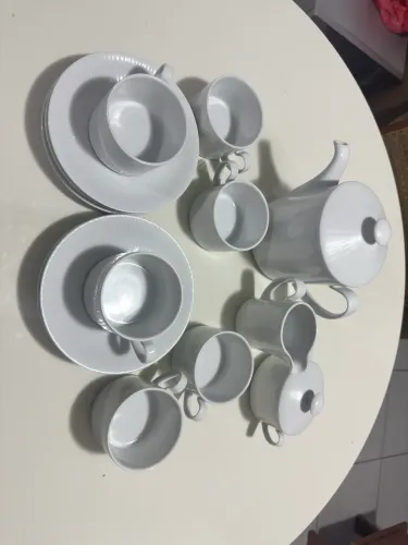 Conjunto de Chá Porcelanato Português