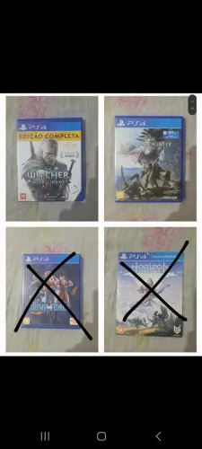 Jogos ps4 