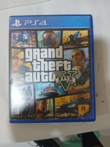 Vendo jogo Grand Theft Auto V (GTA 5) em mídia física para PlayStation 4. Disco original