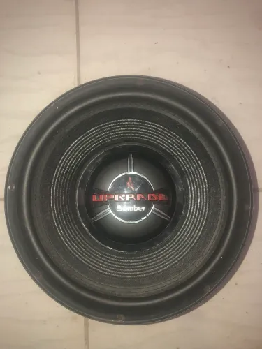 Subwoofer Bomber Upgrade 12 Pol 400W RMS 4 Ohms (Funcionando / Ler Descrição)