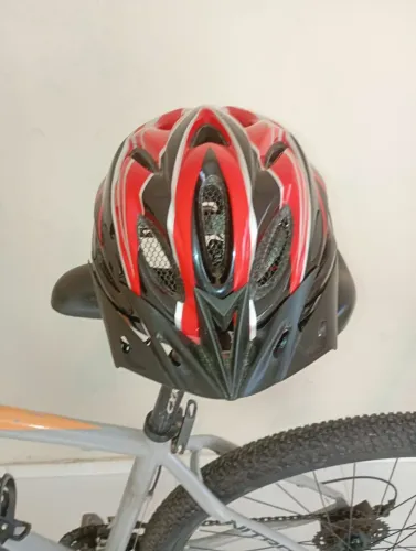 Capacete de ciclista