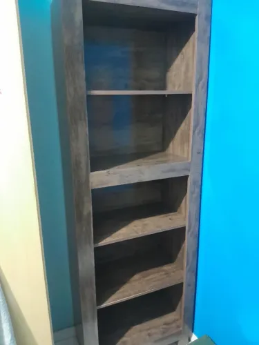Estante Multiuso 5 Prateleiras - Cor Amadeirada - Excelente Estado | R$ 350