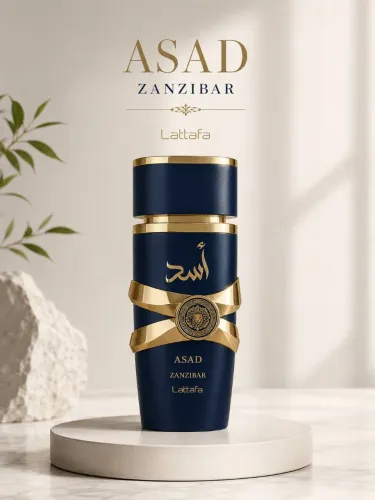 Perfume Asad Zanzibar Lattafa - Masculino - 100ml Original Lacrado