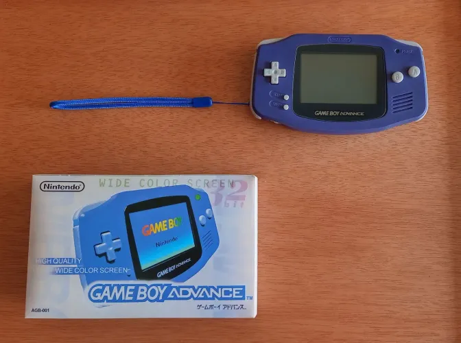 Game boy Advance Azul Índigo